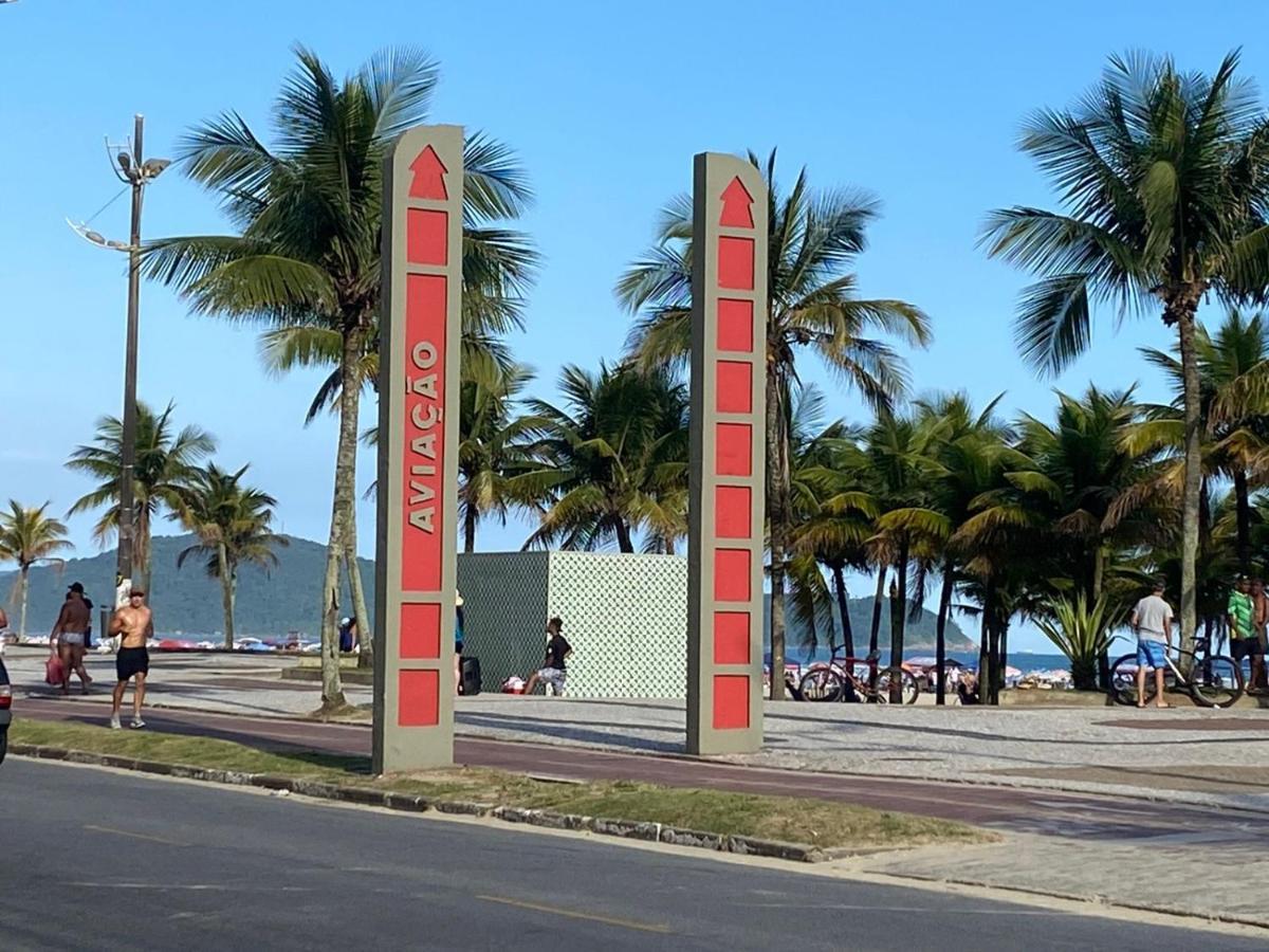 Praia Grande - Aviacao - Apto Estudio - 200 Mts Da Praia المظهر الخارجي الصورة