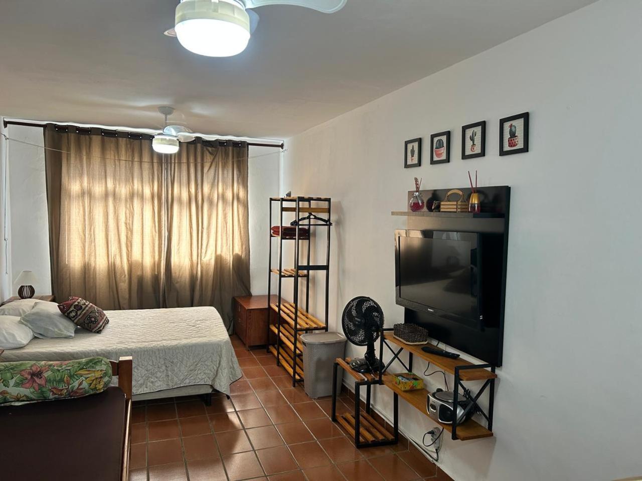 Praia Grande - Aviacao - Apto Estudio - 200 Mts Da Praia المظهر الخارجي الصورة